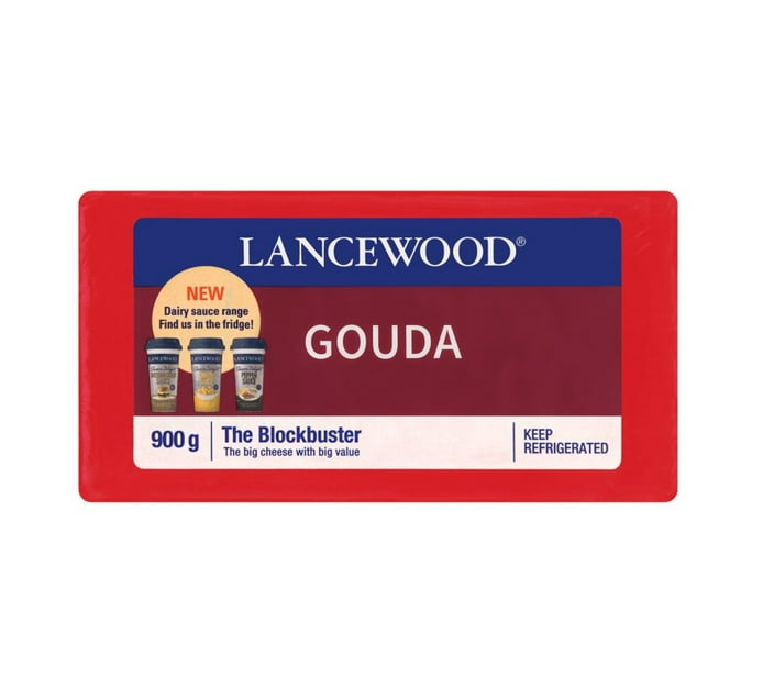 Lancewood Cheese VacPac Gouda (1 x 900g) | Makro