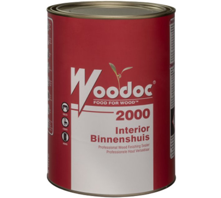 Woodoc 2000 Low Gloss Wood Varnish (Alkyd 1 L) Makro