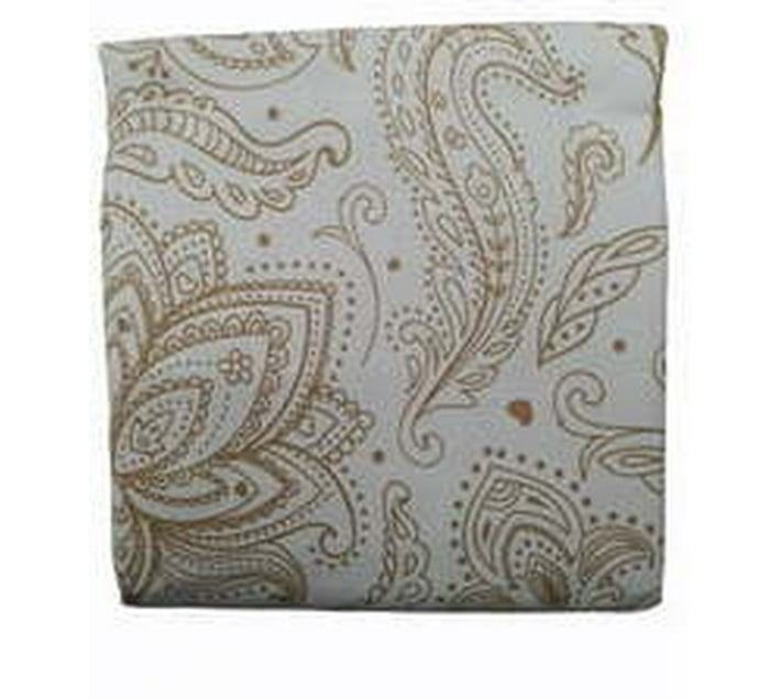 easyhome Single Cotton Duvet Cover (Beige, Brown) Makro