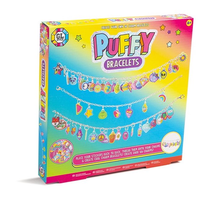 Gl Style Diy Puffy Charm Bracelets Makro