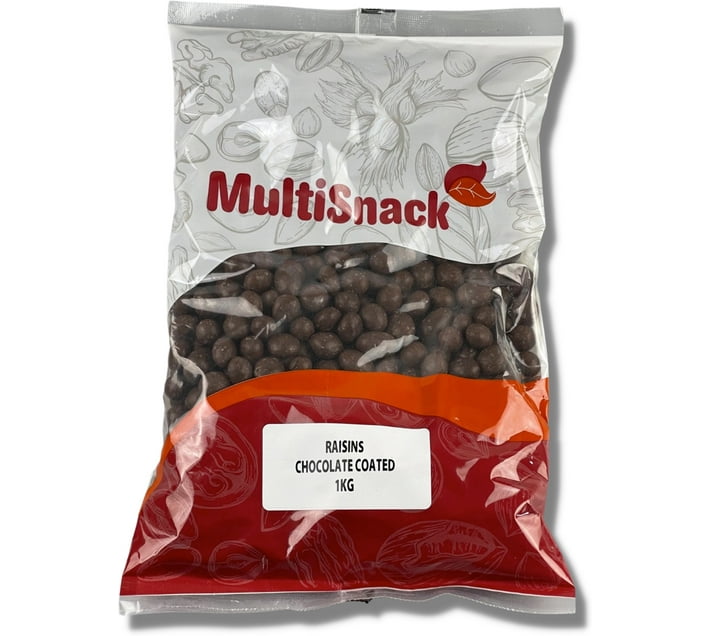 Multisnack Chocolate Coated Raisins Fruit and Nuts Chocolate Bites (1