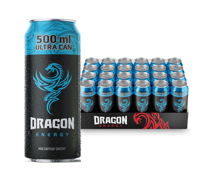 Someone’s in a Makro Dragon Energy Drink Blueberry (24 x 500ml) Mood