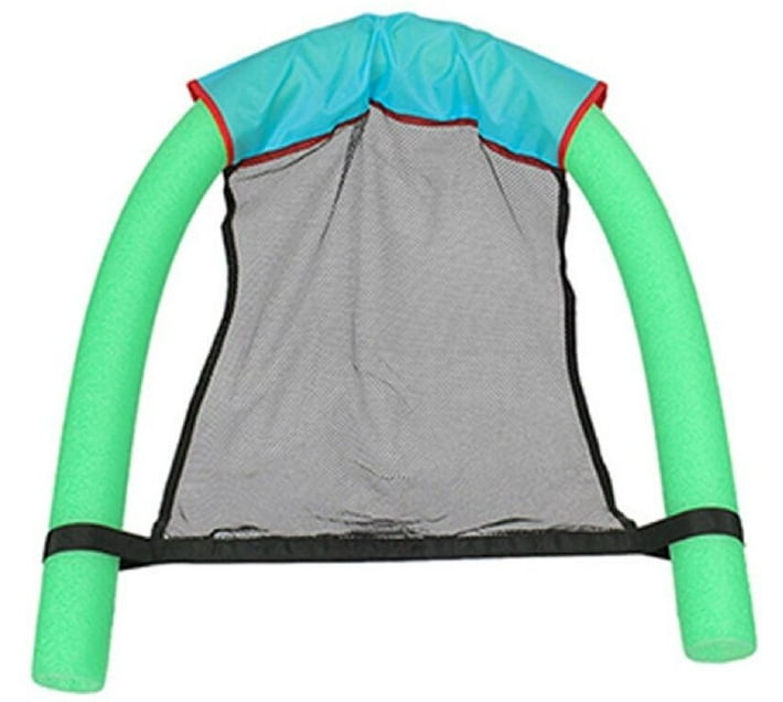 The Good Sport Garden Pool Float Chair Inflatable Bed Noodle Green