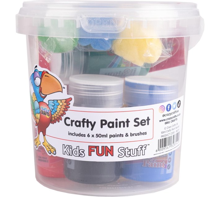 Paint Bulk Crafty Paint Set 50ml Makro