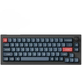 Keychron V2M-D3 Bluetooth Desktop Keyboard (Black blue) | Makro