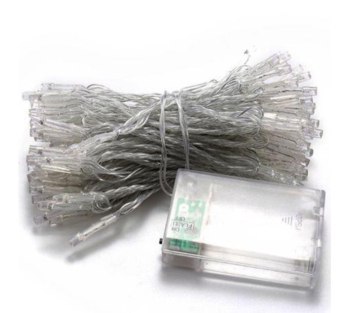 Someone’s in a Makro LED Christmas String Fairy Lights With Controller Battery Powered 10M Mood