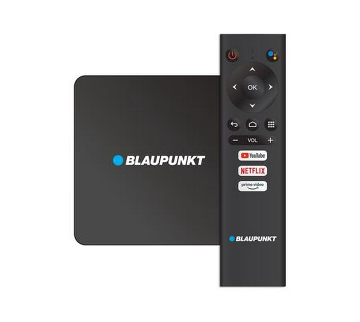 Odtwarzacz multimedialny 4K BLAUPUNKT Android TV Box B-Stream