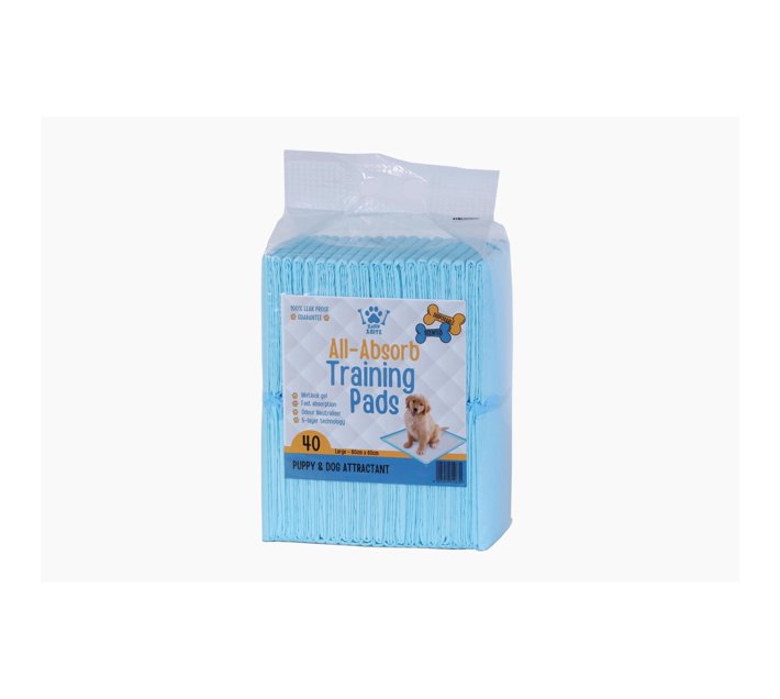 Bark & Bite Dog and Puppy Heavy Duty Absorbency Pee Training Pads With