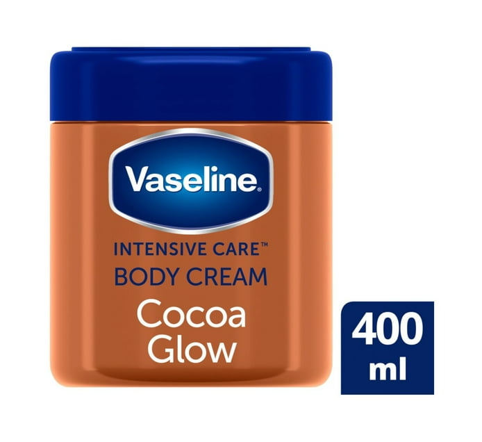 Vaseline Body Cream Cocoa Glow (1 x 400ml) Makro