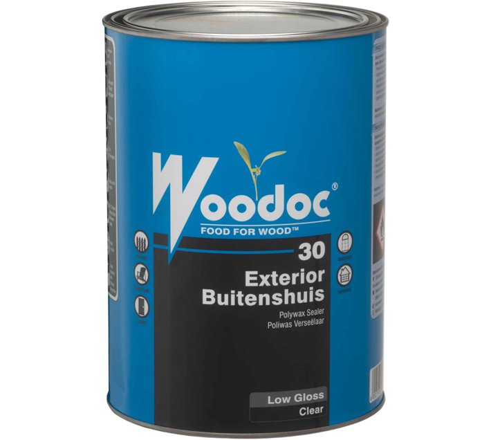 Woodoc 30 (Clear) Low Gloss Wood Varnish (Alkyd 5 L) Makro