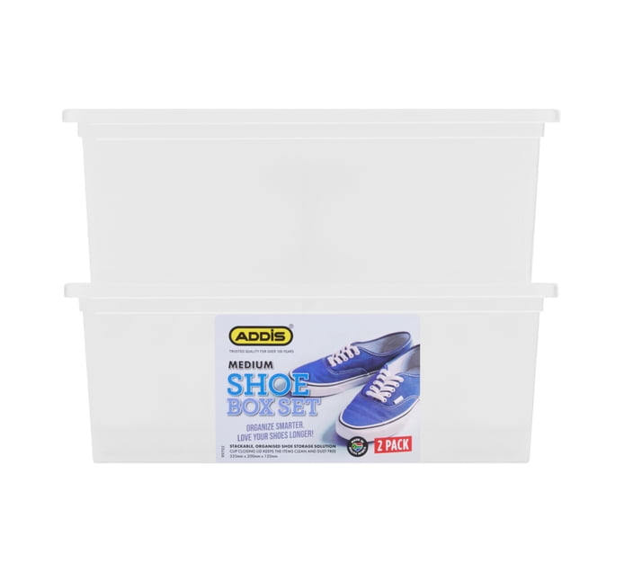 Buy Addis Medium Shoe Box Set 2 Pack in Bulk | Makro Business
