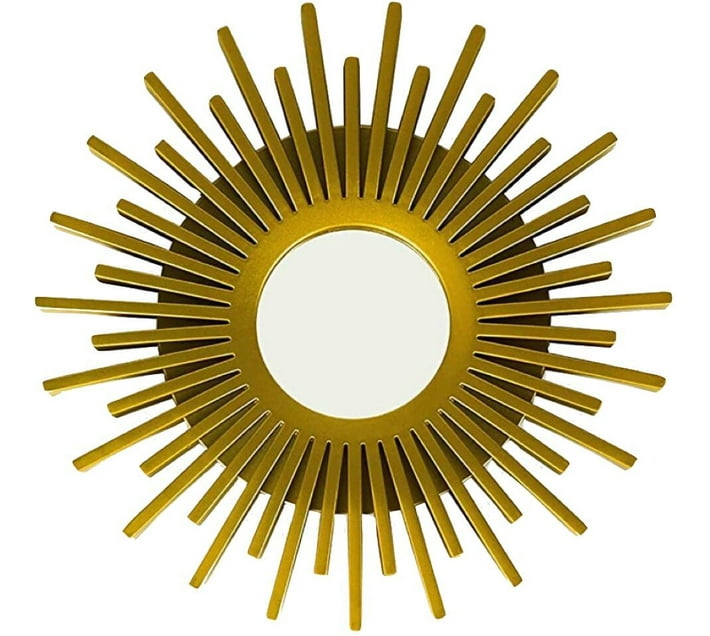 The Good Sport Home Decor Nordic Creative SunShaped Mirror Ornament