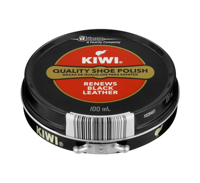 Kiwi Shoe Polish Black 12 x 100ml