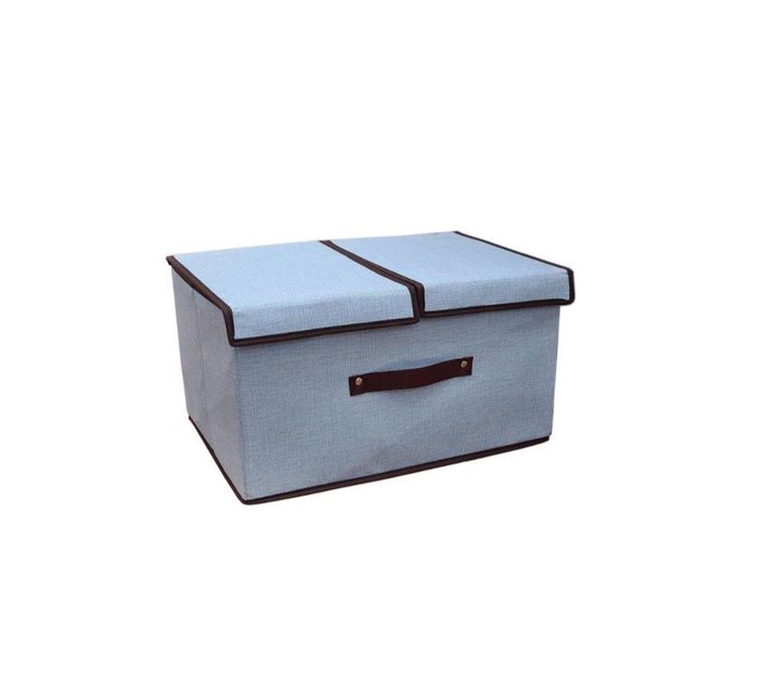 Someone’s in a Makro Foldable Stackable Multipurpose Storage Boxbule Mood