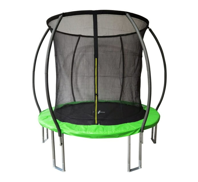 8ft Trampoline with Enclosed Safety Net Makro