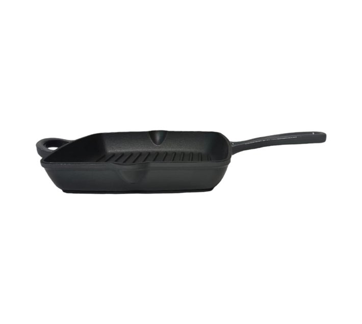 Someone’s in a Makro Sastro 1 Piece Quality 25cm Cast Iron Grill Pan