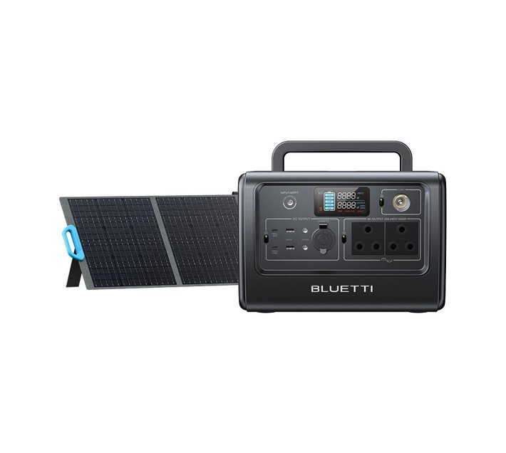 BLUETTI Solar Generator 716Wh1000W EB70SA Plug with LiFePO4 Battery