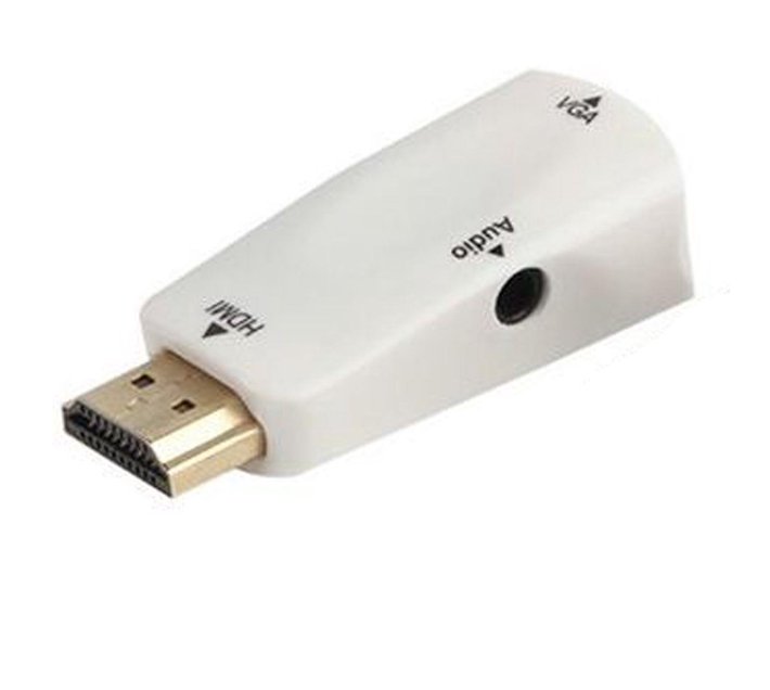 HDMI Male To VGA Female 1080p Video Converter Adapter Makro