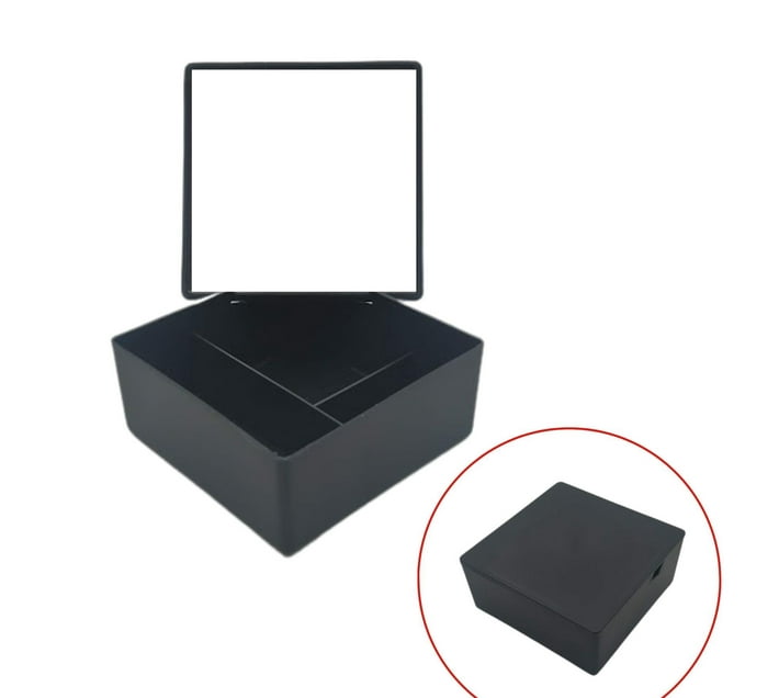 Someone’s in a Makro Makeup Box Black 14cm x 14cm Mood