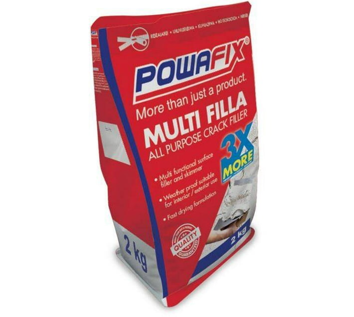 PowaFix Rowafix Interior/Exterior Crack Filler Sealant 2Kg Interior
