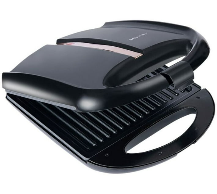 Sokany 4 Slice Sandwich Maker 1400W Electric Toast Black Makro