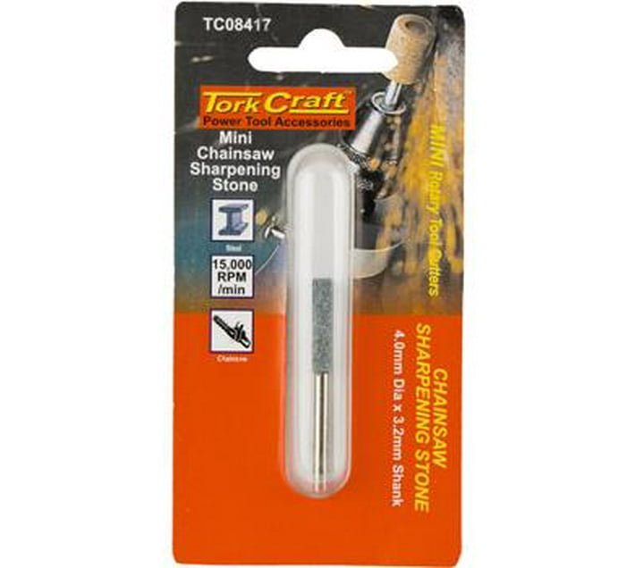 MINI CHAIN SAW SHARPENING STONE 4.0MM X 3.2MM SHANK Makro