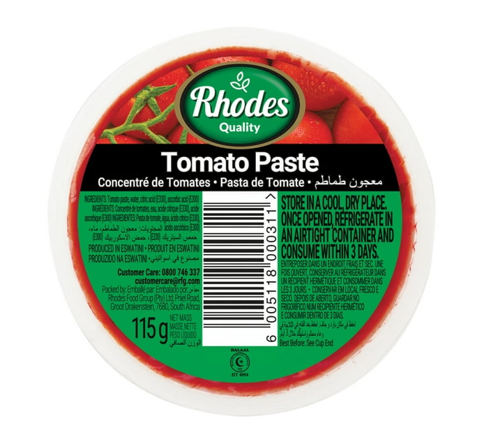 Someone’s in a Makro Rhodes Tomato Paste (1 x 115g) Mood