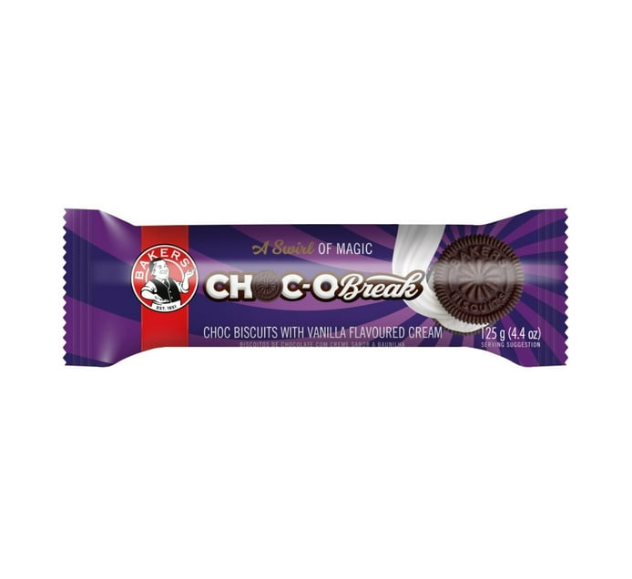 Bakers Choc O Break (125G) | Makro