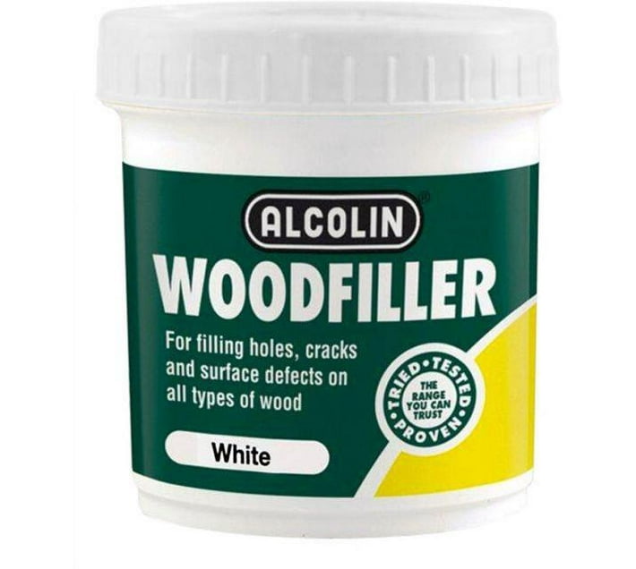 Alcolin Wood Filler 200g Pine Interior, Exterior Paste Crack Filler Makro