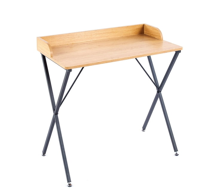 Home Student Desk Office Computer Desk Workstation Teak Makro