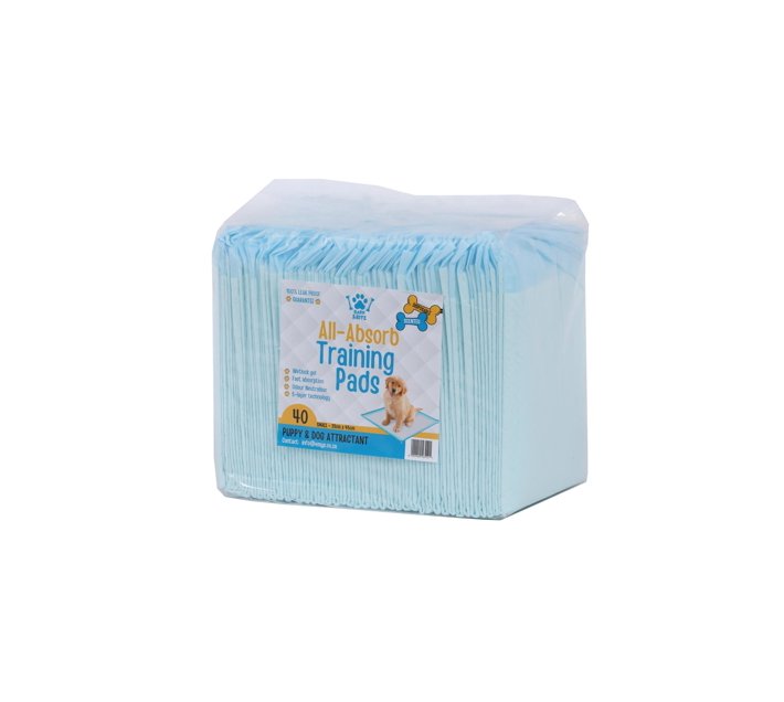 Bark & Bite Dog and Puppy Heavy Duty Absorbency Pee Training Pads With