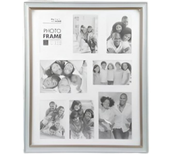 AZ Décor Plastic Wall Photo Frame (White, 1 Photo(s), 44x54) Makro