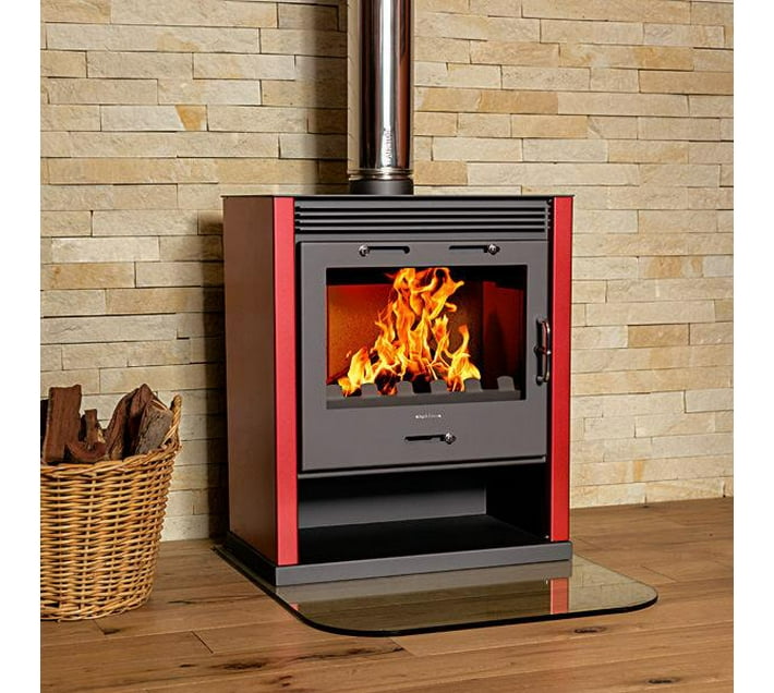 Rubin Red (Closed Combustion) Fireplace Makro