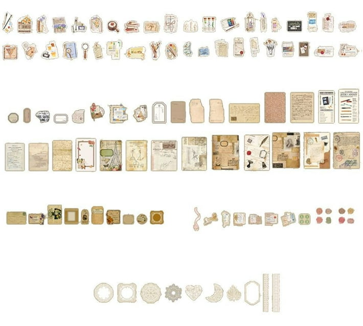 The Good Sport Craft 200pcs Cool Scrapbooking Journalling Stickers