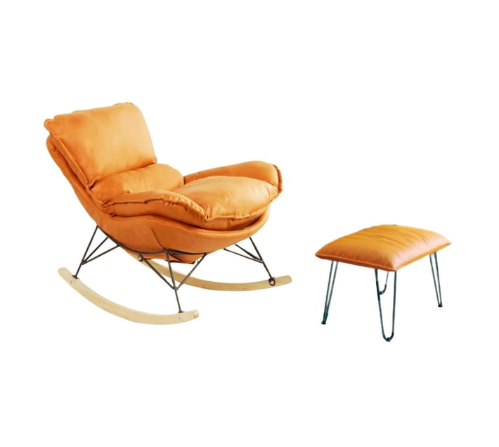 Someone’s in a Makro Rocking Chair Sofa Lazy Recliner and Foot Rest