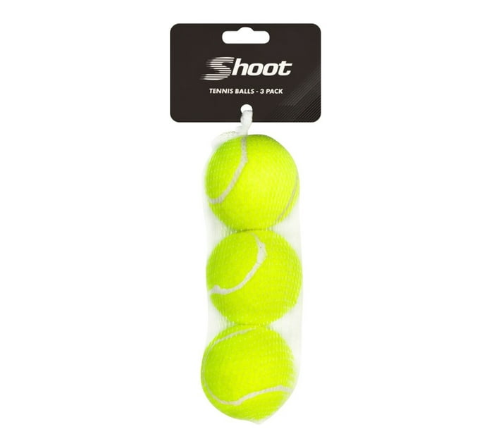 Shoot 3 Pack Tennis Balls Makro