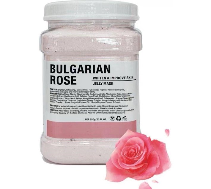 lilhe Bulgarian Rose Whitening & improve skin Jelly Mask Makro