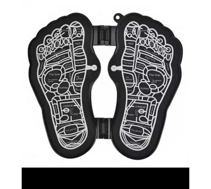 Someone’s in a Makro Foot Vibrator Spa Massager Mat. Mood