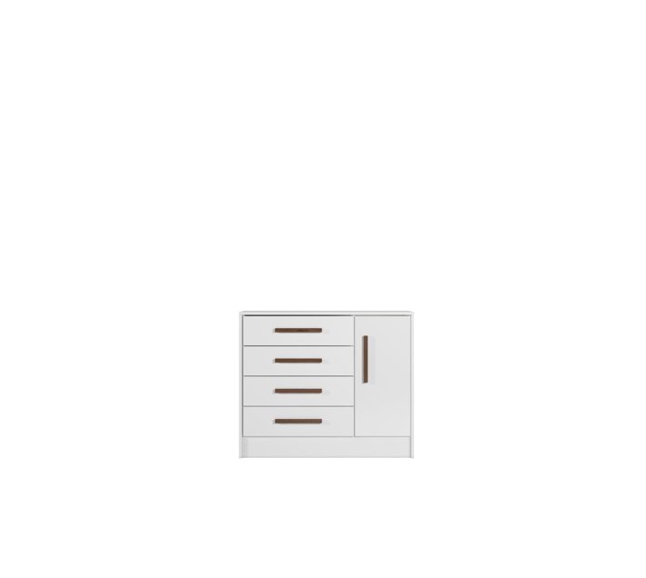 Linx Chest of Drawers/ Shoe Rack White Makro