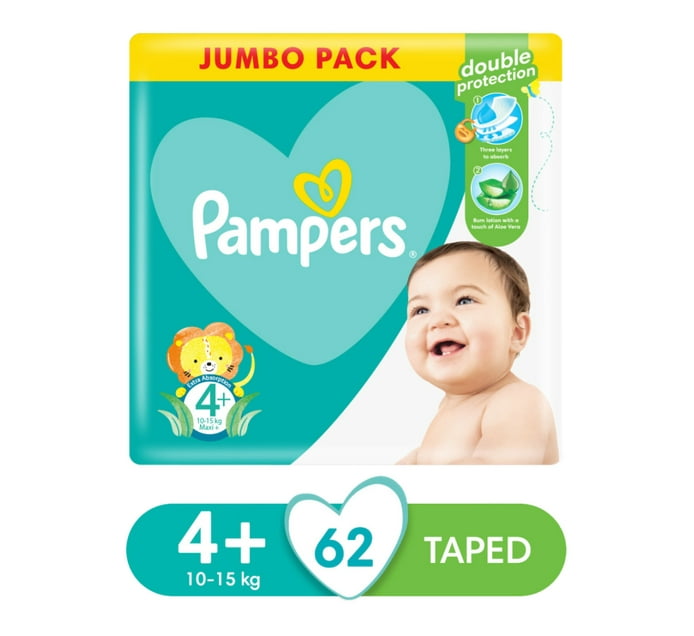Someone’s in a Makro Pampers Active Jumbo Pack Diapers Maxi Plus (1 x ...