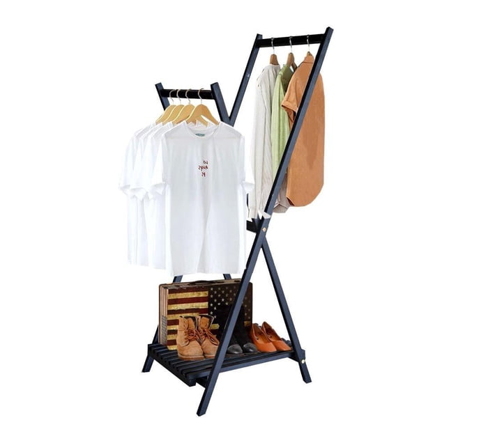 Someone’s in a Makro Woodly - Modern Foldable Wooden Clothing Garment ...