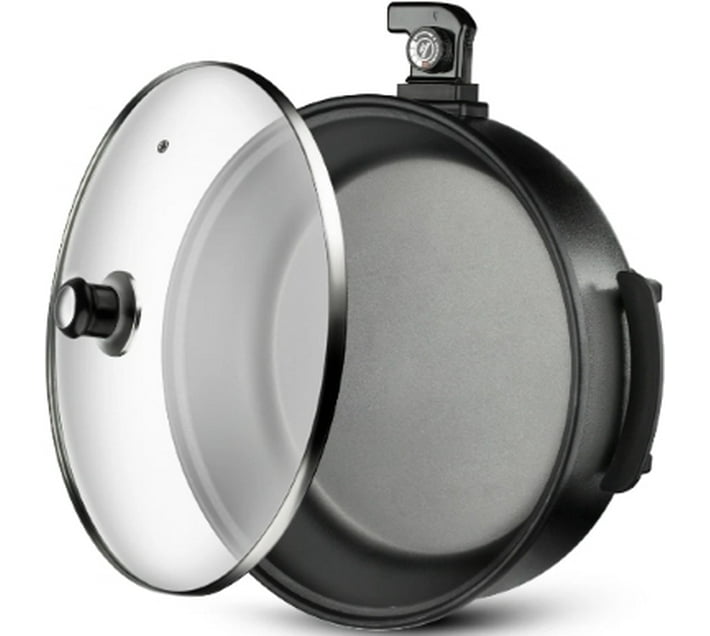 PHRM Pan with Lid 3 L capacity (Stainless Steel, Nonstick, Induction