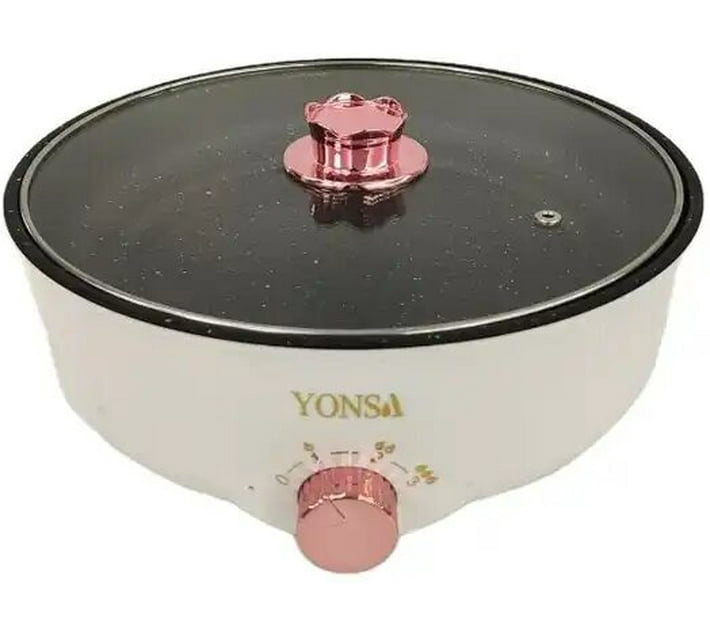 Yonsa Pan with Lid 1.5 L capacity (Stainless Steel, Nonstick