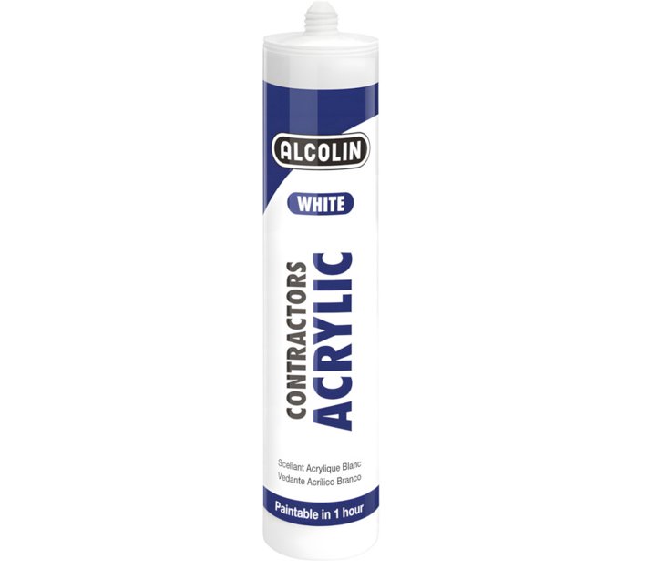 Alcolin Contractor`S Acrylic White 260ml Makro