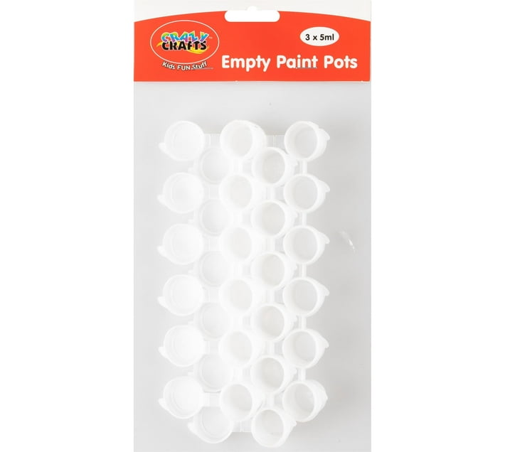 Paint Empty Paint Pots 5ml Makro