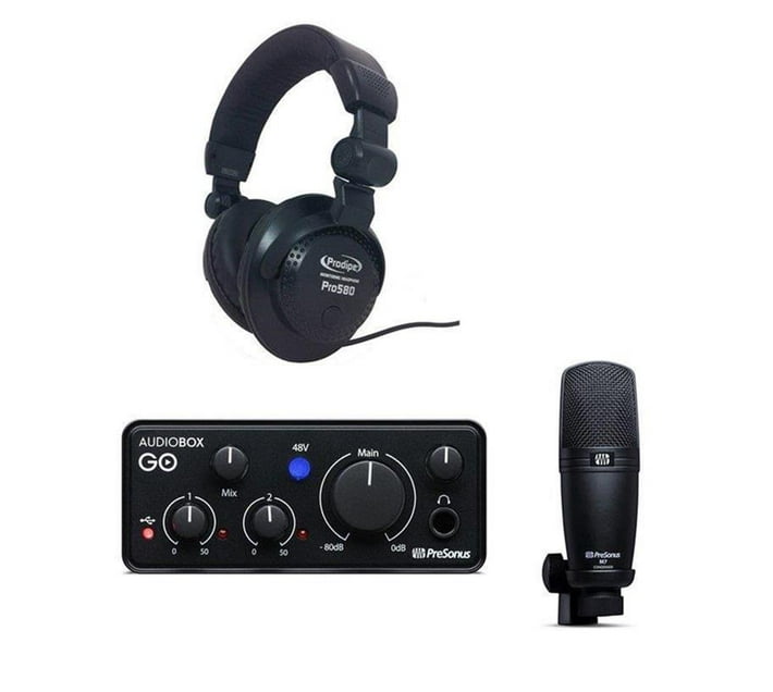 Someone’s in a Makro PreSonus AudioBox GO Interface and M7 Studio