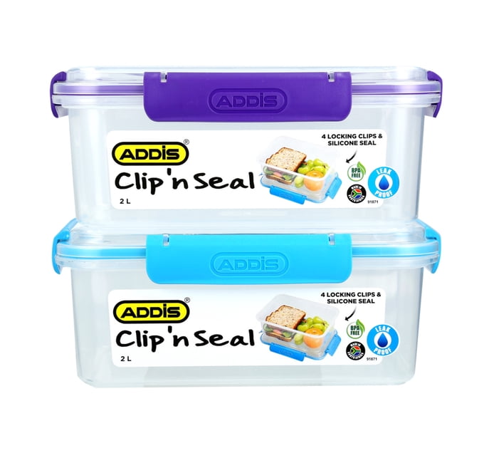 Someone’s in a Makro Addis 2 l Clip 'n Seal Rectangular Lunch Box Mood
