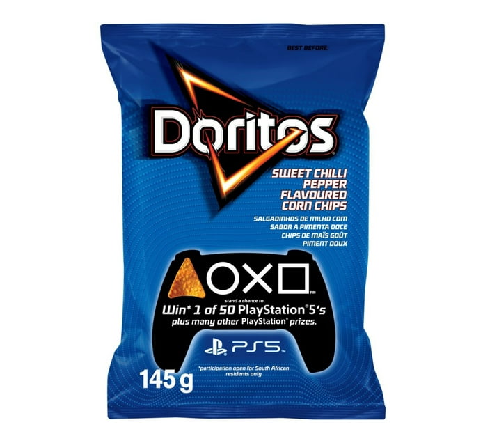 Someone’s in a Makro Doritos Corn Chips Sweet Chilli (1 x 150g) Mood