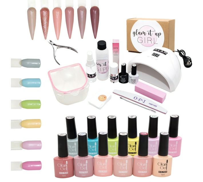glam it up girl High Quality UV Glam Gel Starter & SoakOff Bowl 25 Pc