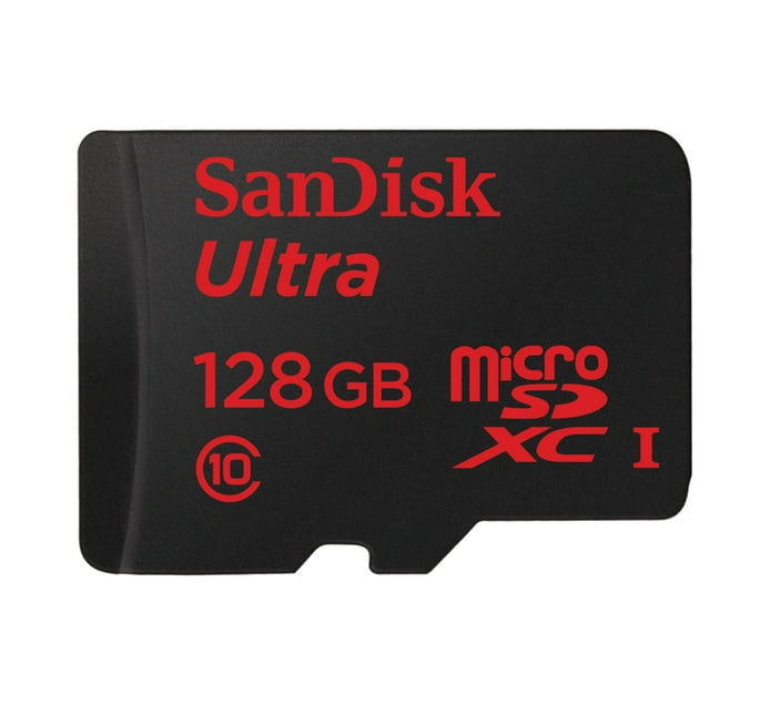 Someone’s in a Makro Sandisk 128 GB Ultra MicroSD Card (80 Mbps) Mood